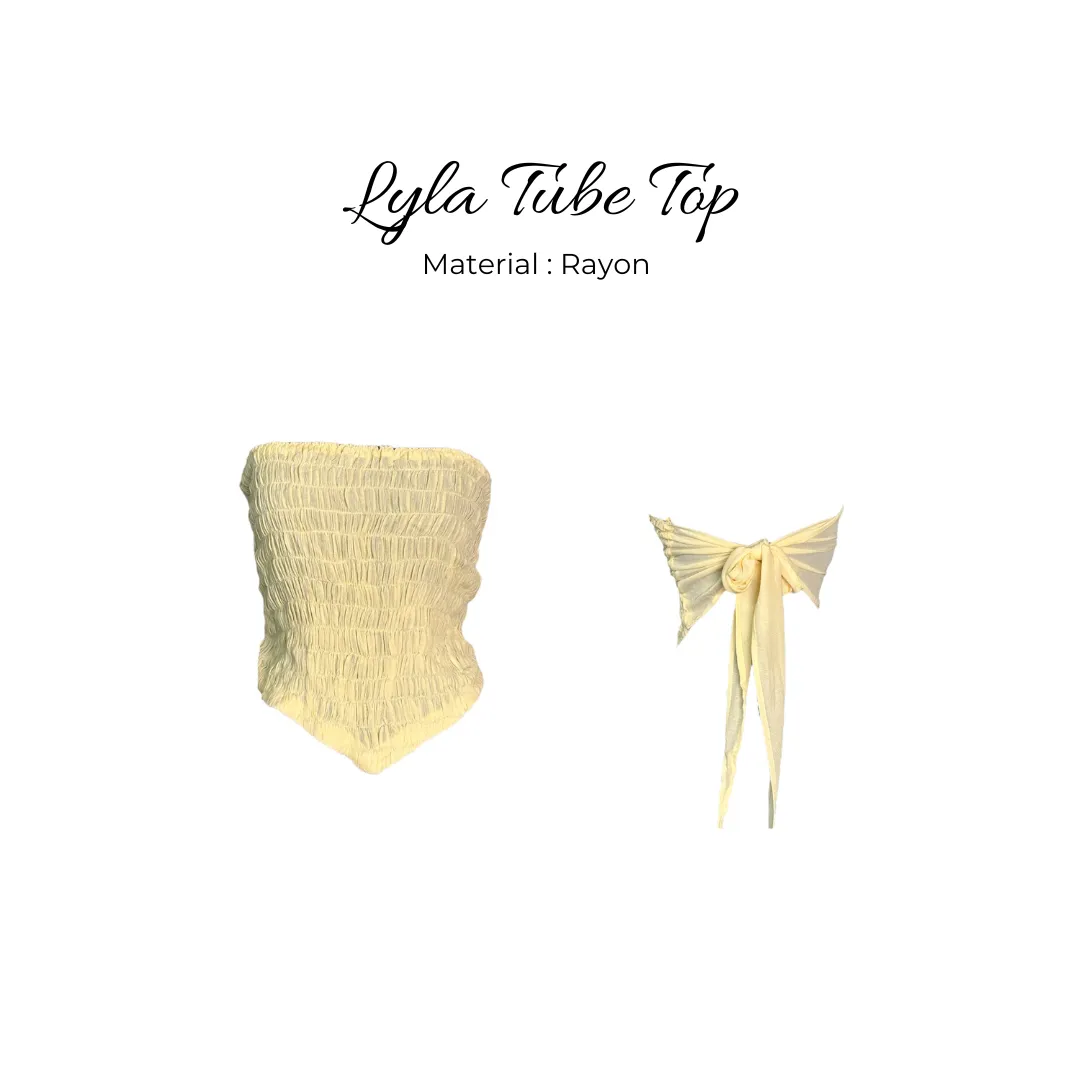 Lyla Green Tube Top