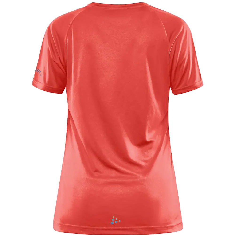 MAGLIETTA CRAFT T-SHIRT SPORT CORE UNIFY TRAINING TEE DONNA CRUSH