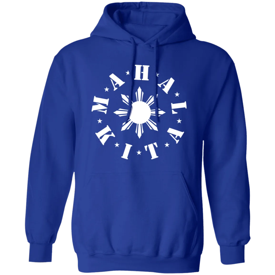 Mahal Kita In Circle Sun Unisex Pullover Hoodie