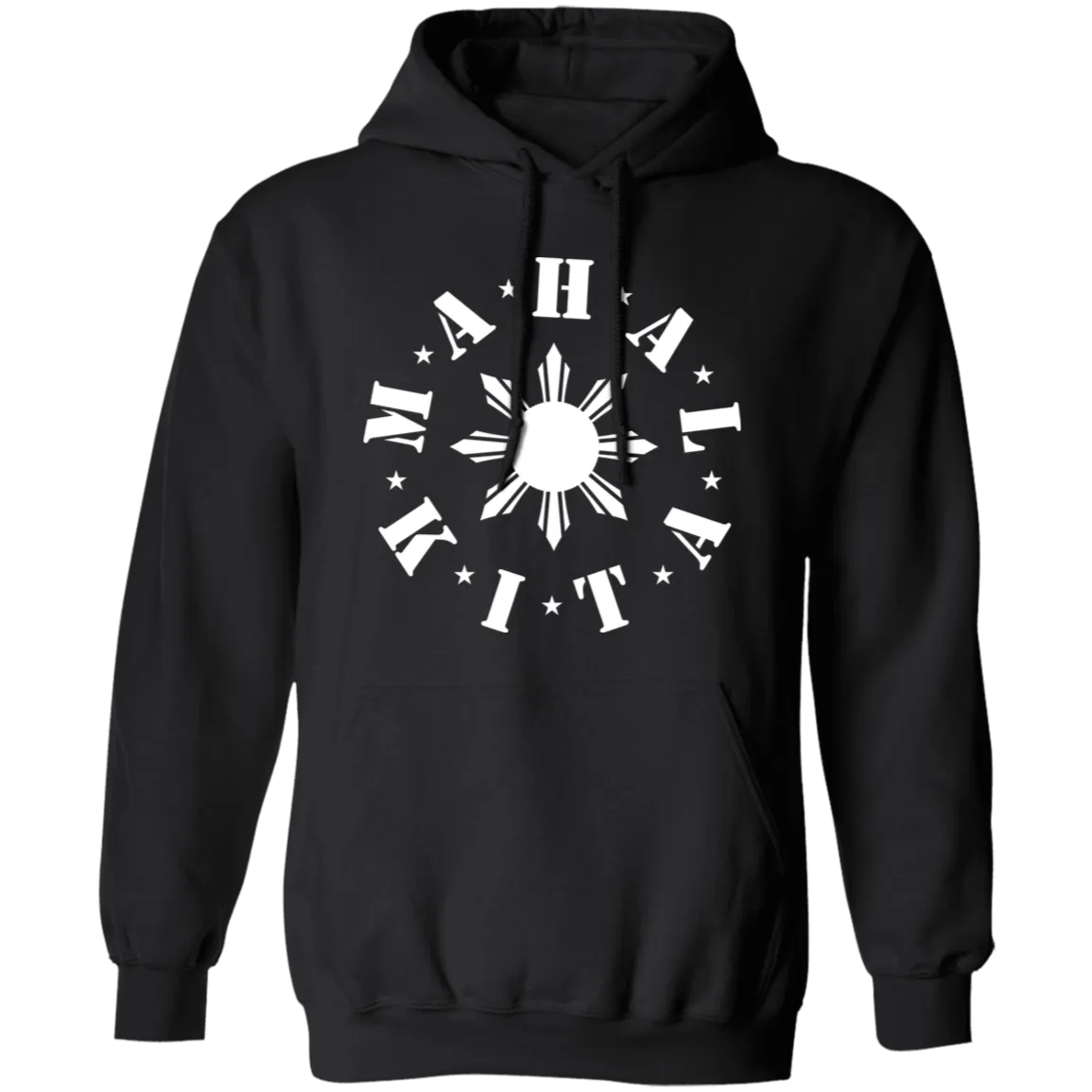 Mahal Kita In Circle Sun Unisex Pullover Hoodie