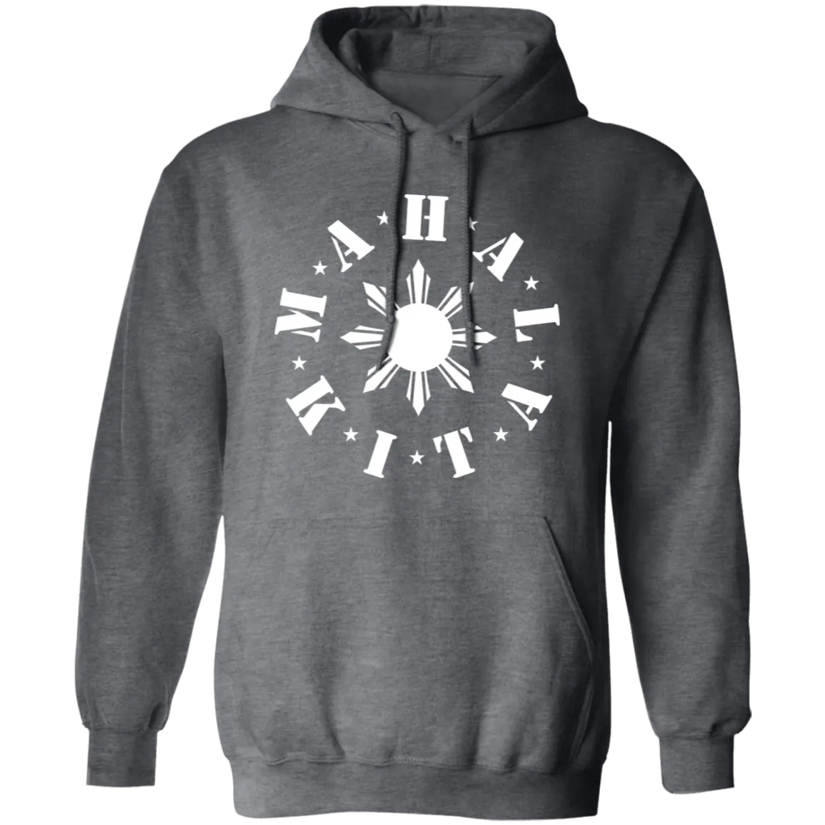 Mahal Kita In Circle Sun Unisex Pullover Hoodie