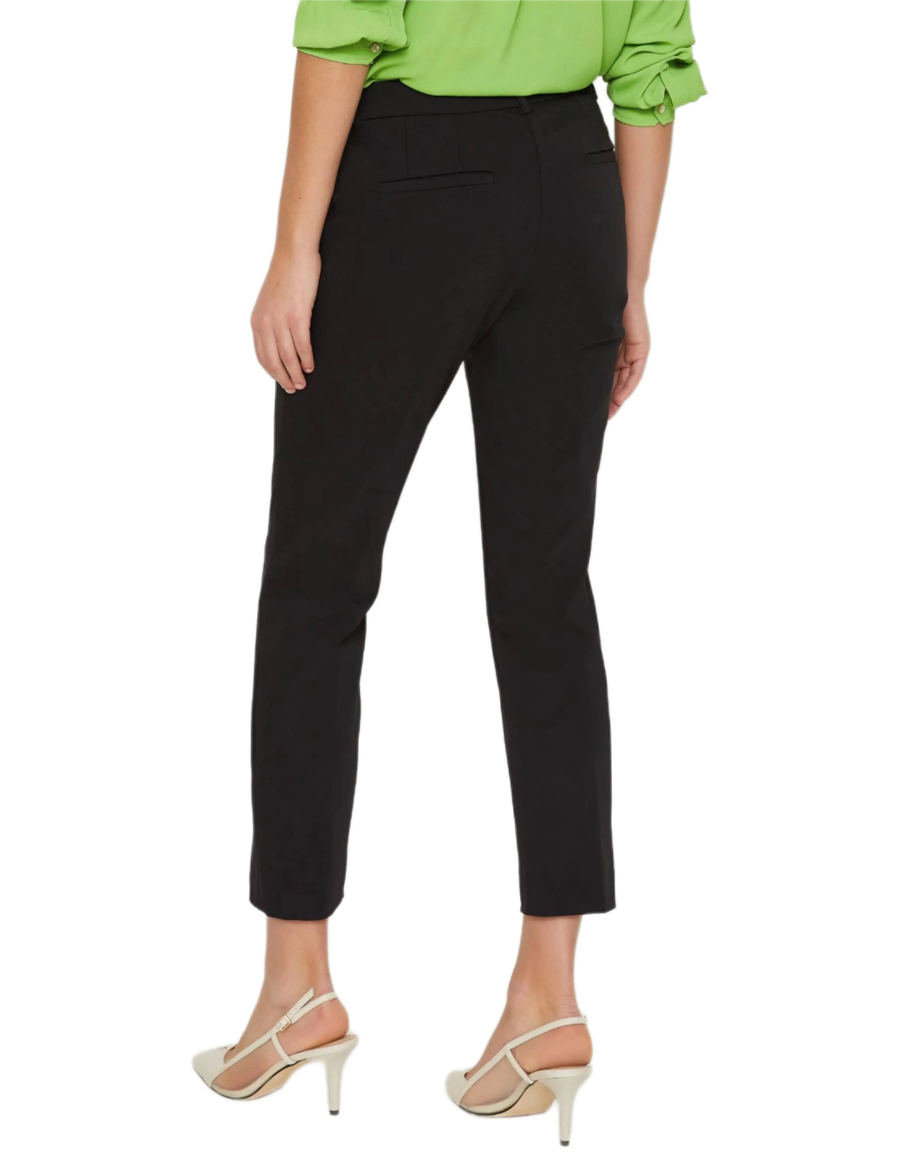 MARELLA Women's Black Casual Trousers #3136047802 12 NWT