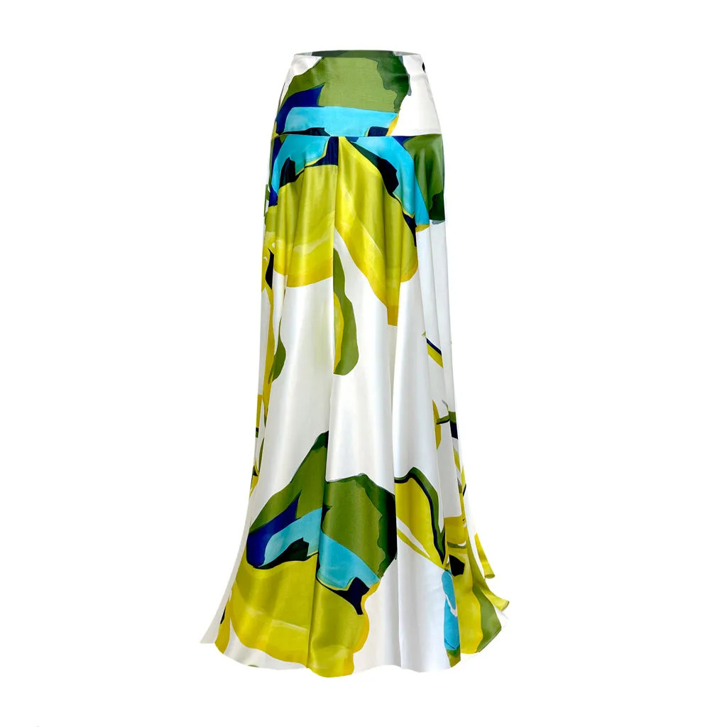 Margot Skirt Maxi - Verde Khaki