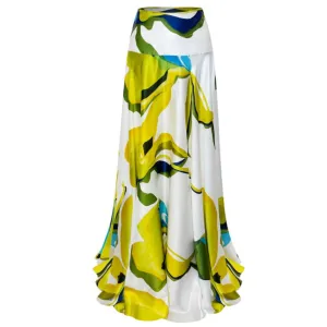 Margot Skirt Maxi - Verde Khaki