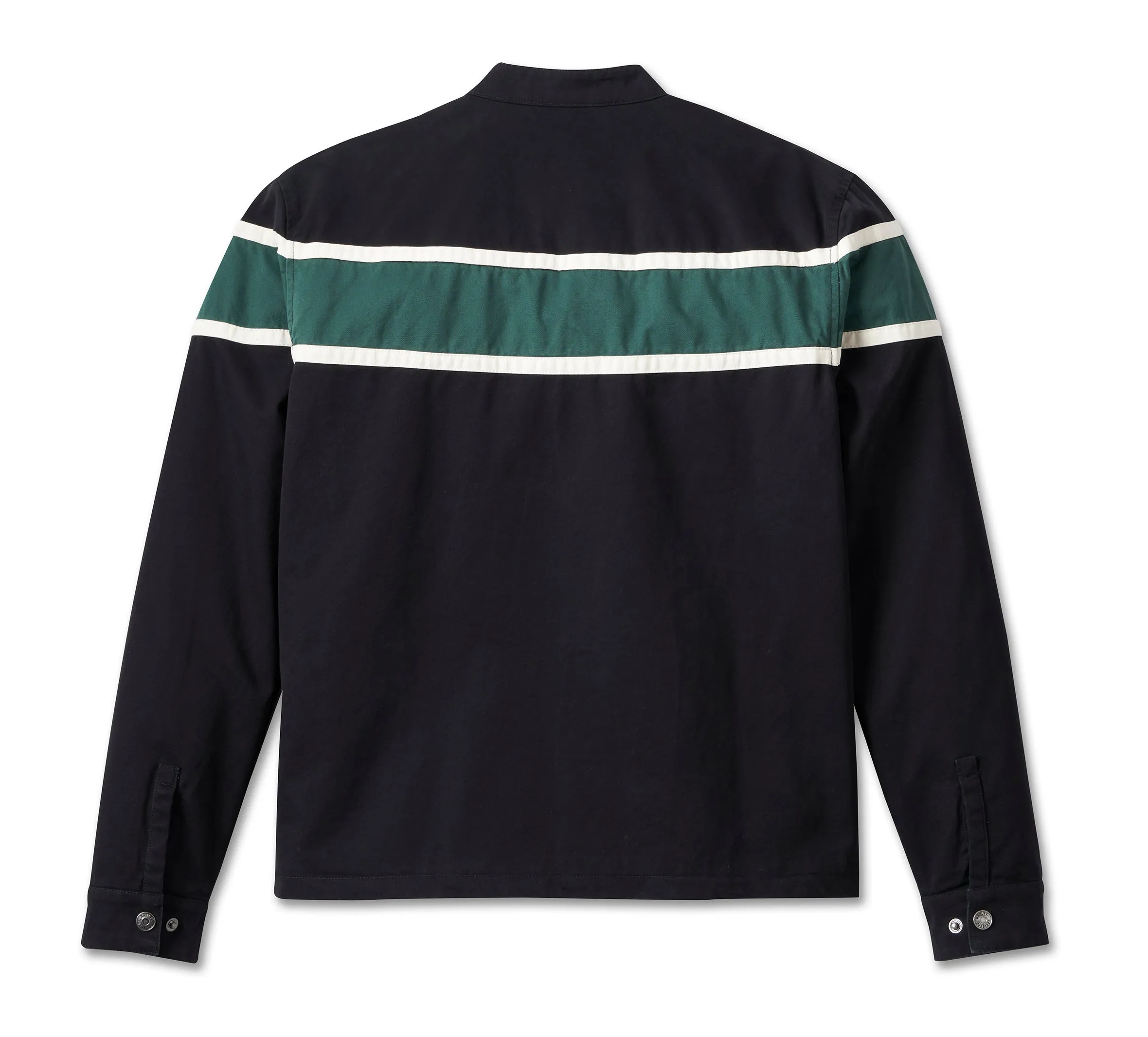 Men's Bar Jacket - Colorblocked - Black Beauty