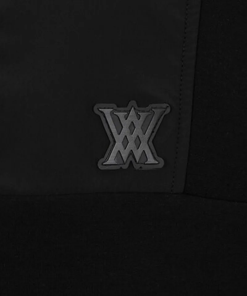 Men's Hybrid Jersey Jacket - Black