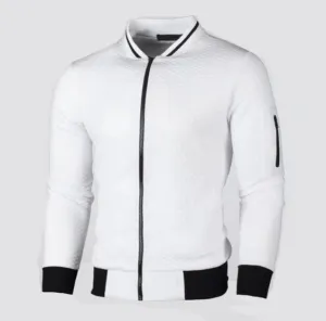 Men's zipped sweatshirt with stand-up collar by Keda