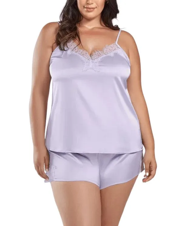 Mia Cami Shorts Set In Light Lilac