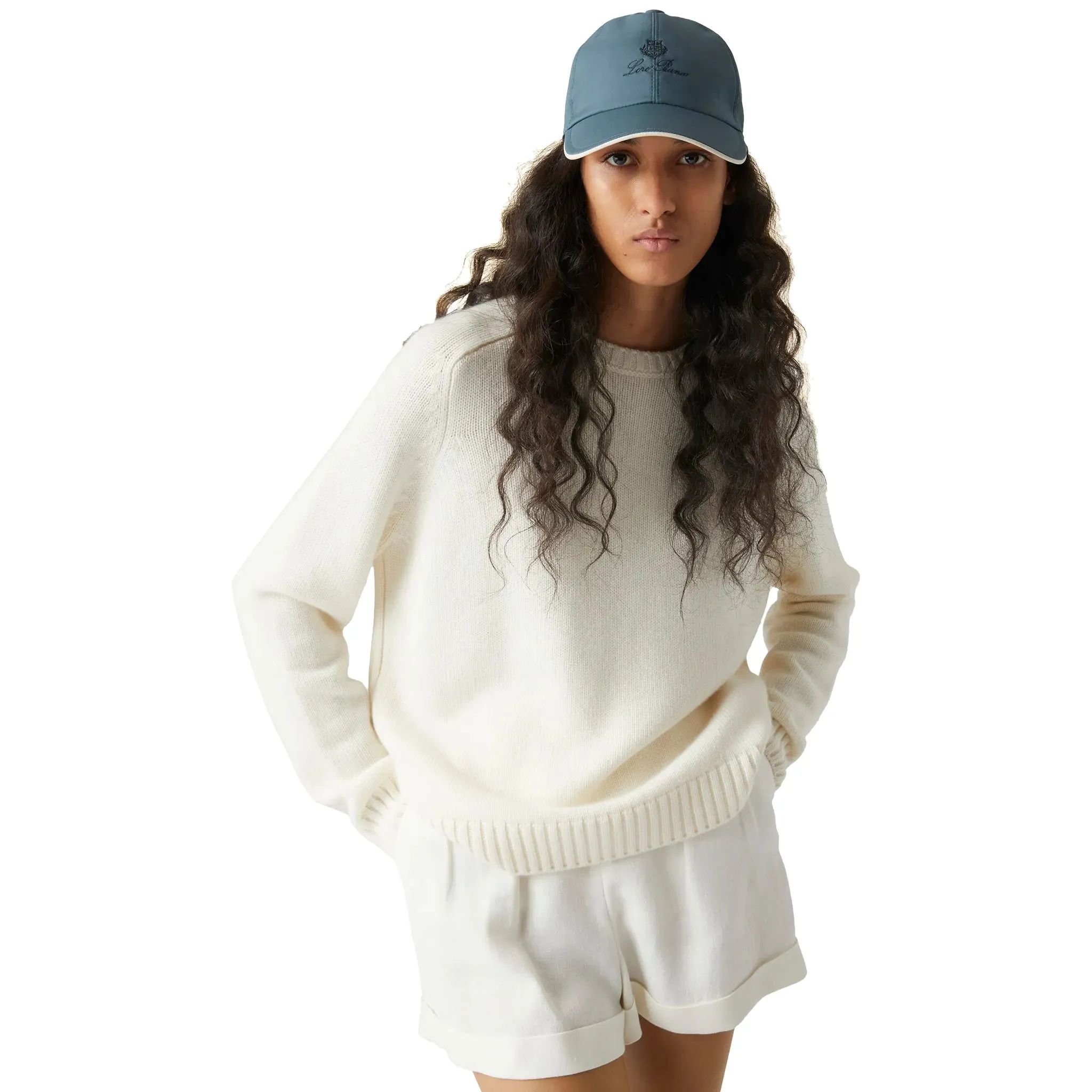 Microfibre Storm System Seaweed Ivory Baseball Cap