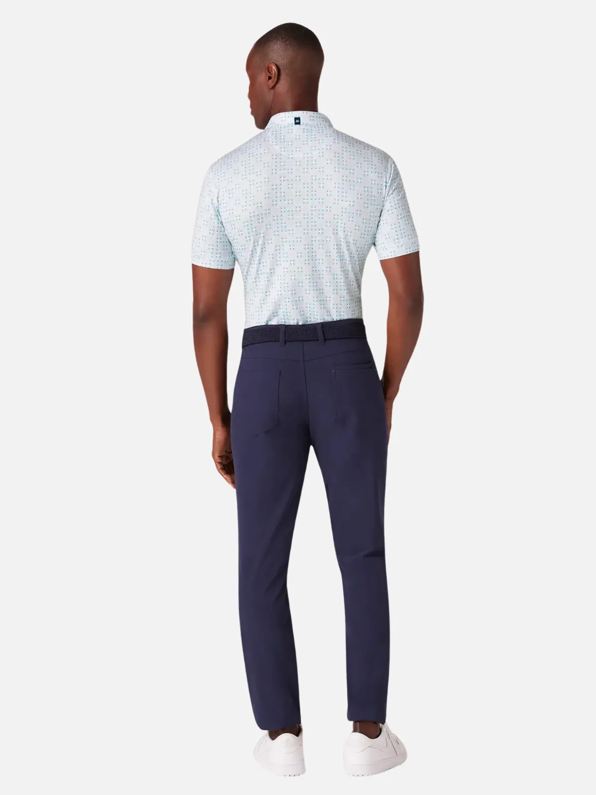Mizzen   Main Versa SS Polo - Nile Blue Gradient