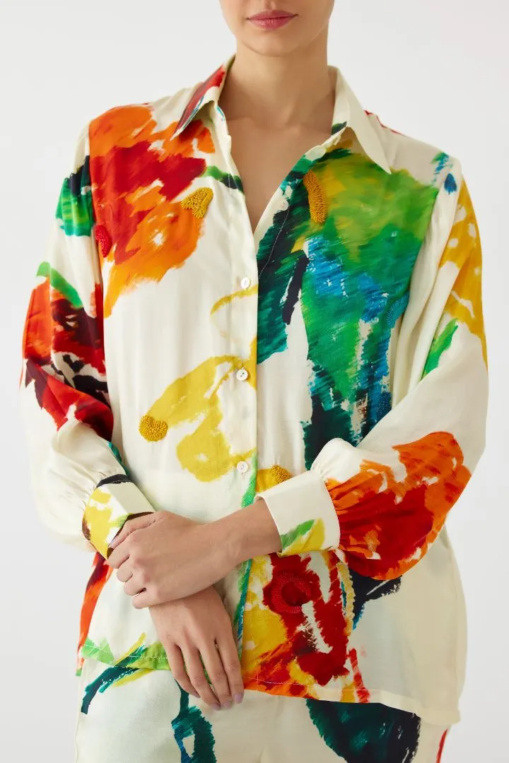 Monet Shirt and Pants Set