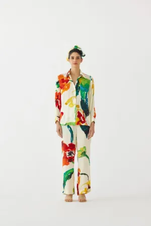 Monet Shirt and Pants Set