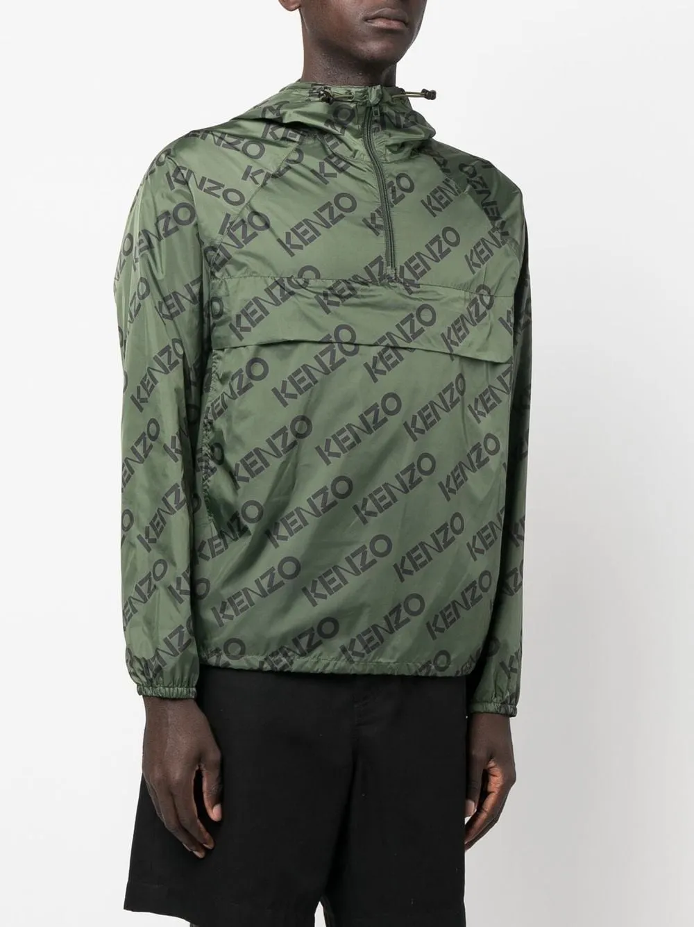 Monogram Logo Windbreaker