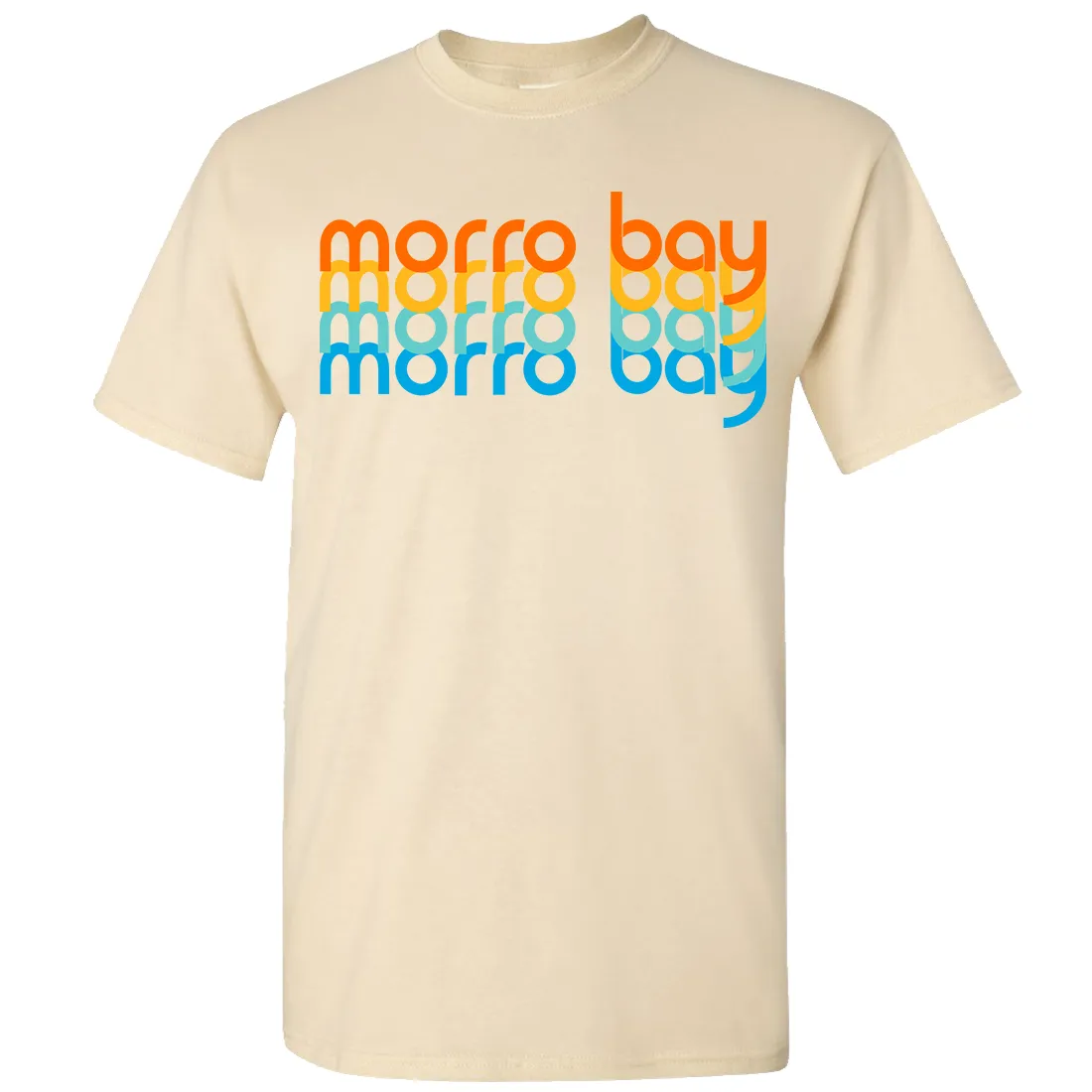 Morro Bay Stacked Asst Colors T-shirt/tee