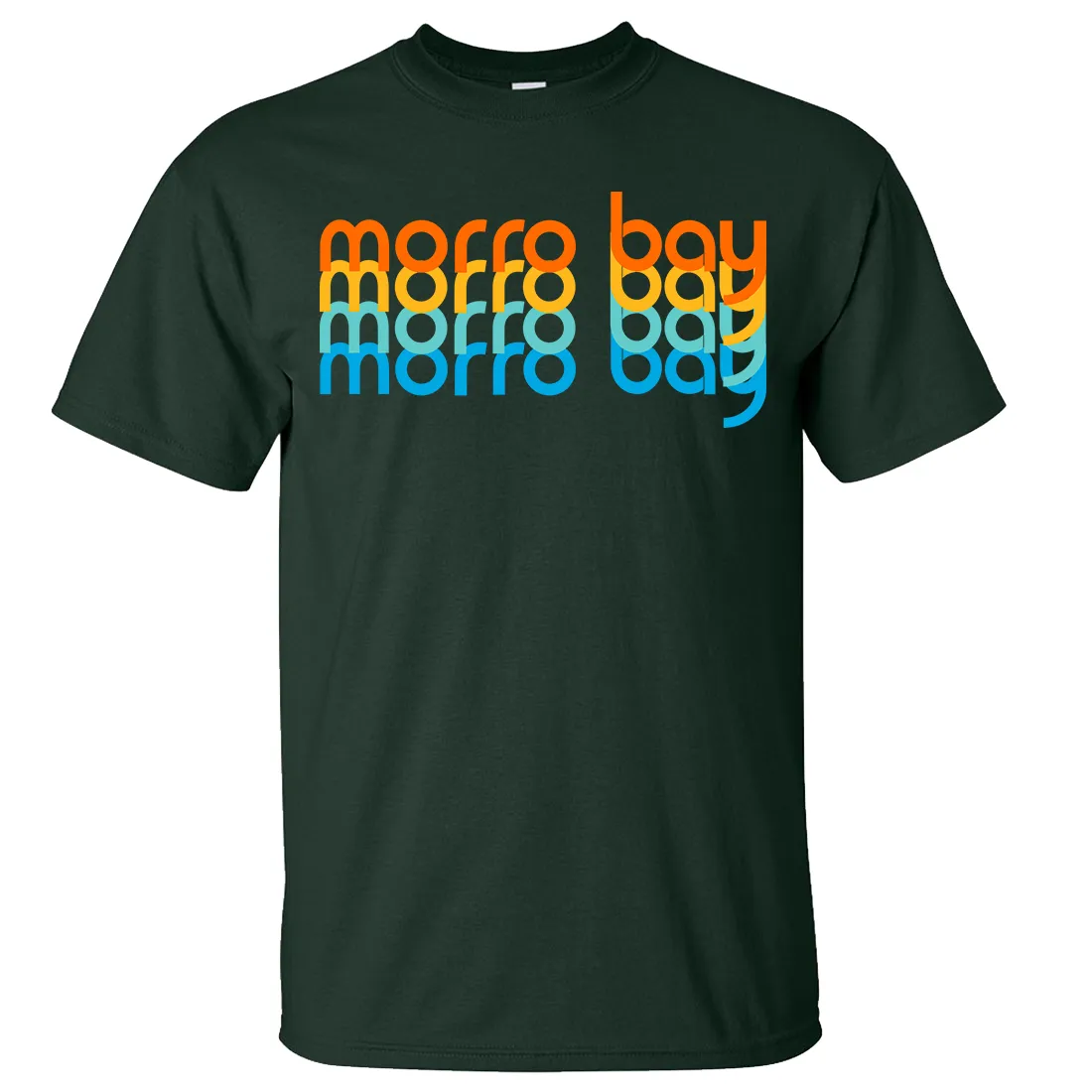Morro Bay Stacked Asst Colors T-shirt/tee