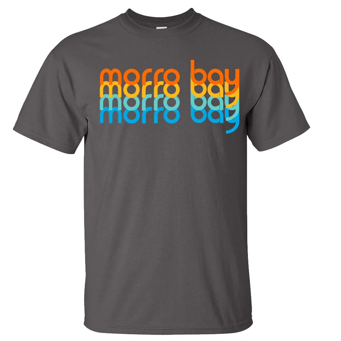 Morro Bay Stacked Asst Colors T-shirt/tee