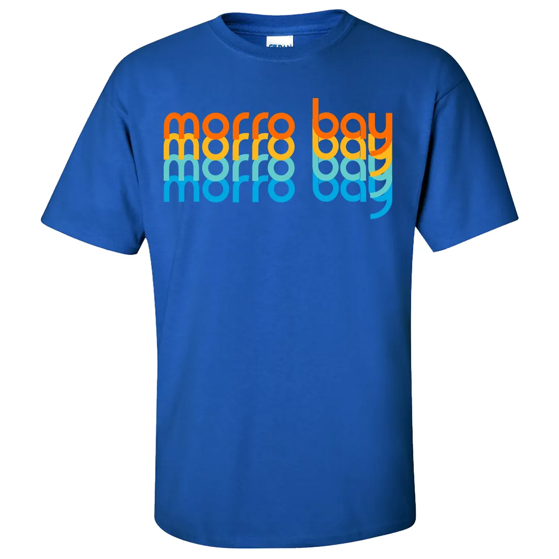 Morro Bay Stacked Asst Colors T-shirt/tee
