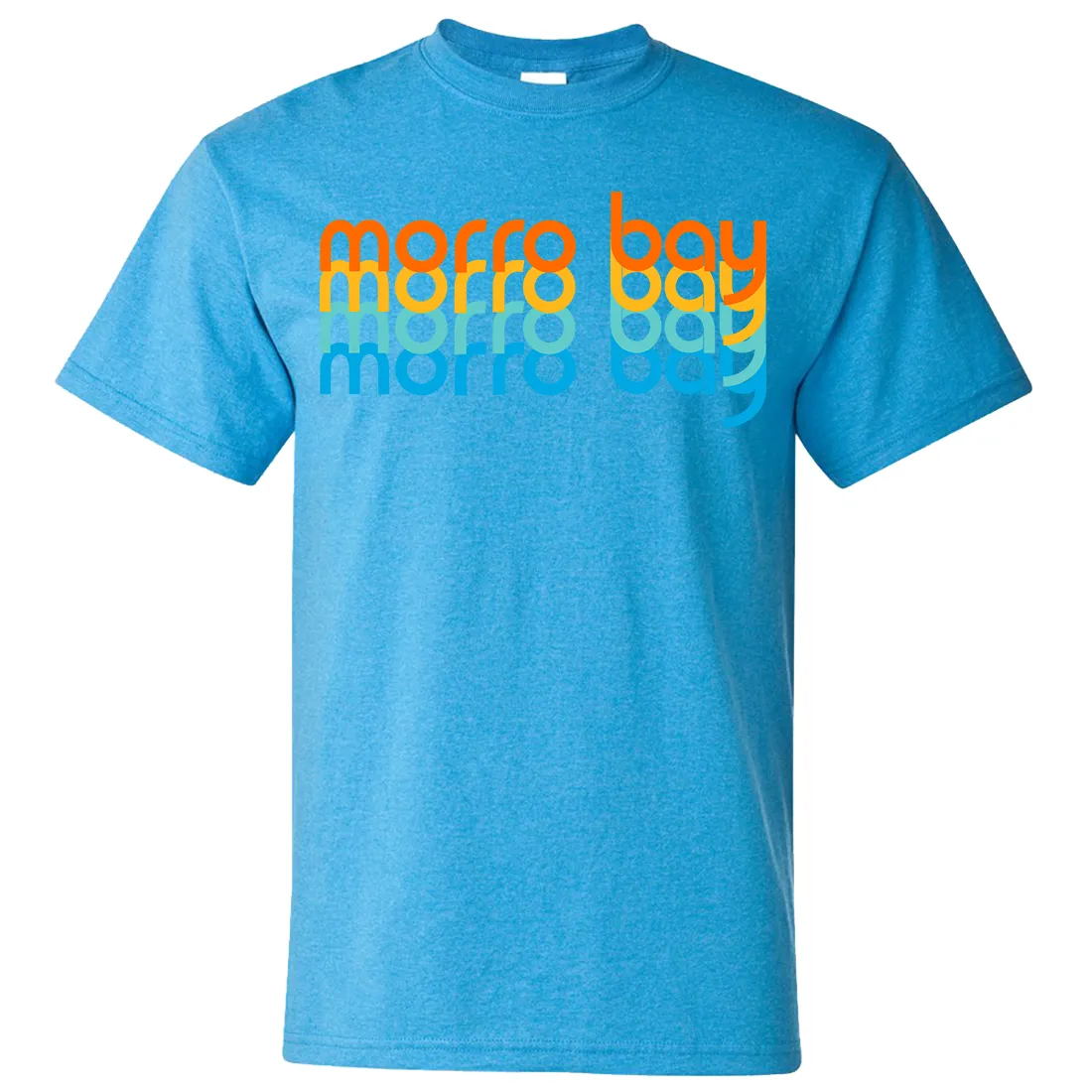 Morro Bay Stacked Asst Colors T-shirt/tee