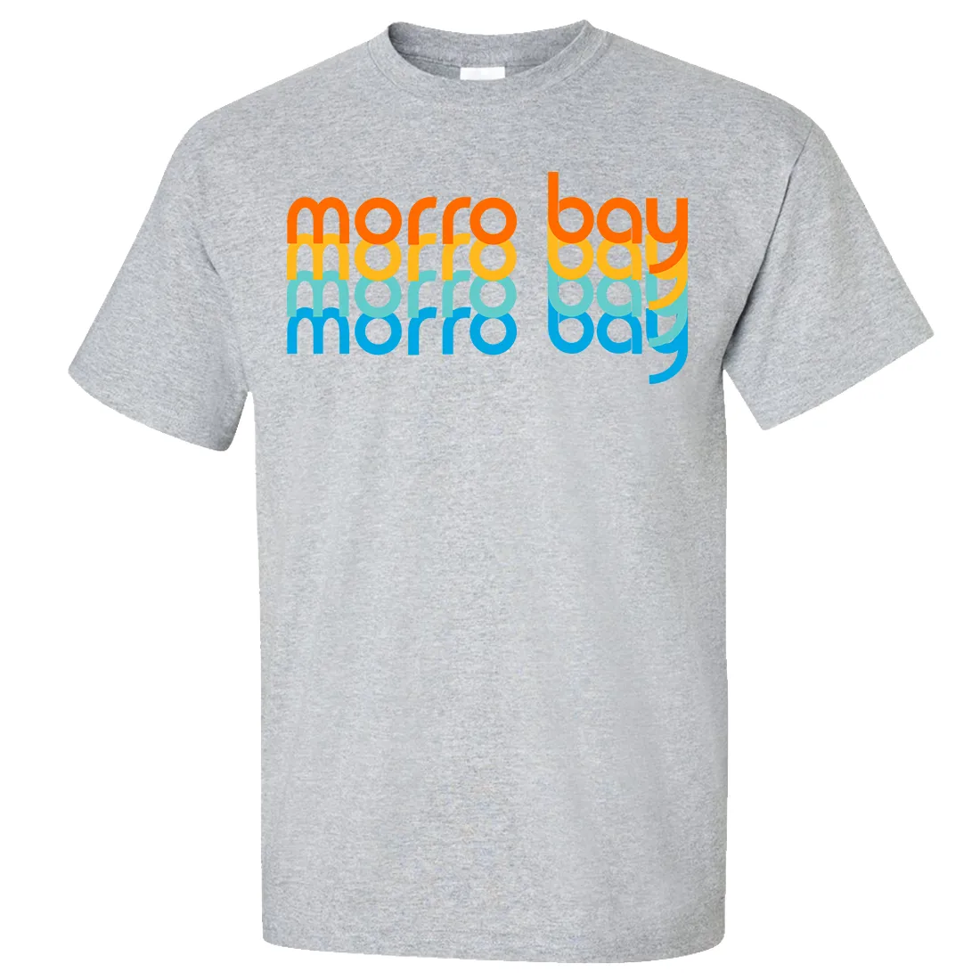 Morro Bay Stacked Asst Colors T-shirt/tee
