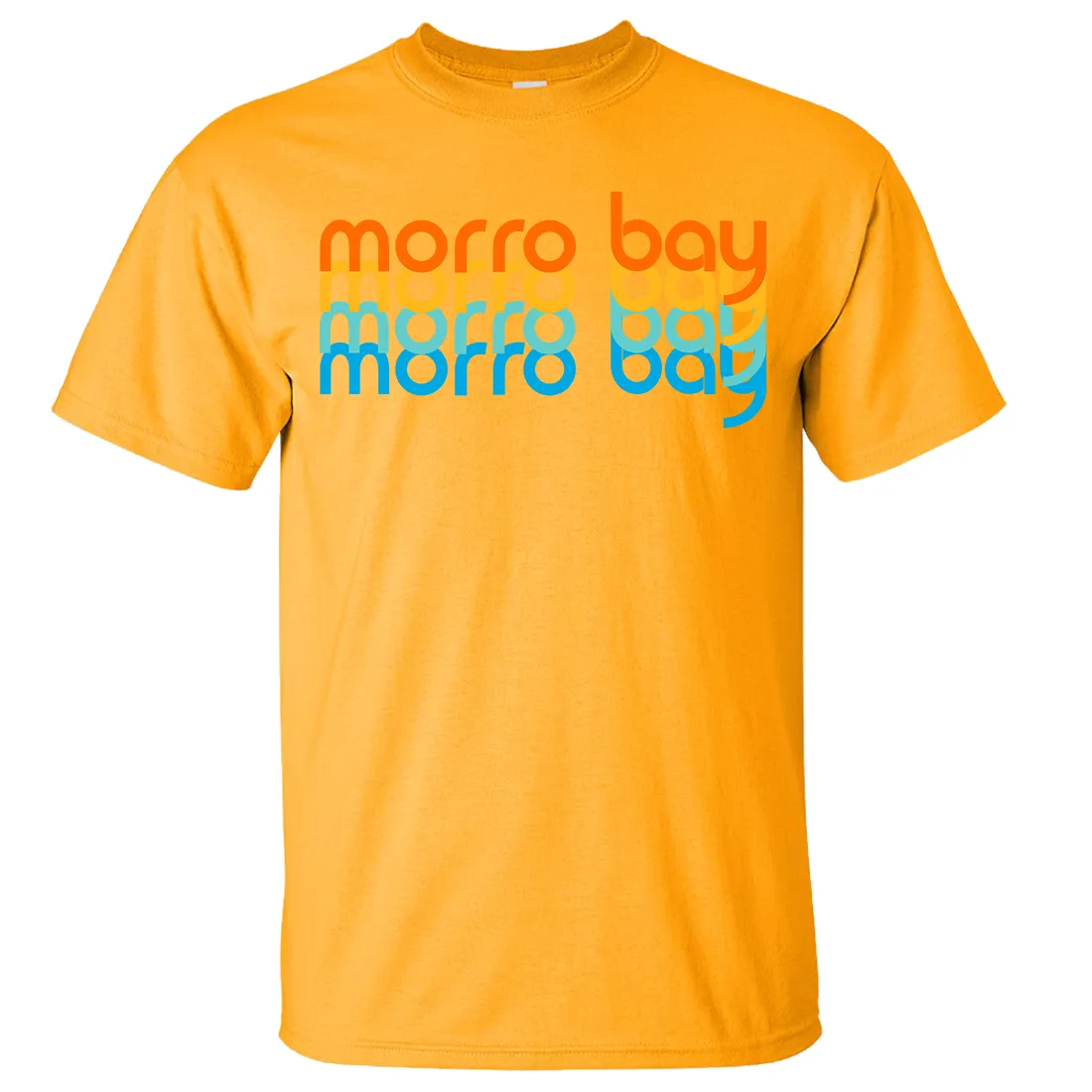 Morro Bay Stacked Asst Colors T-shirt/tee