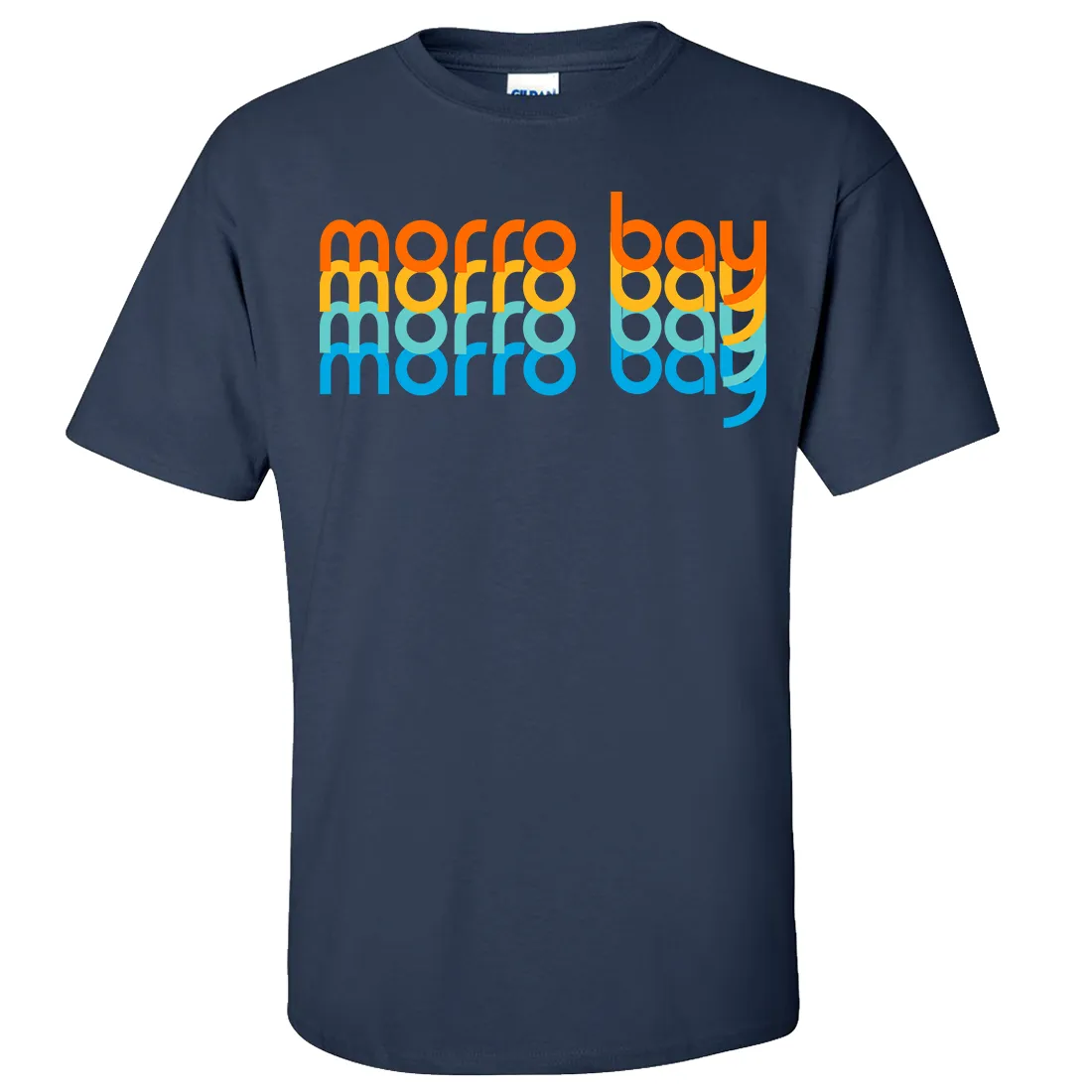 Morro Bay Stacked Asst Colors T-shirt/tee