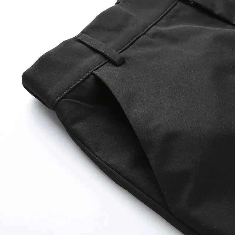 [@mtkiseki] "BLACK EMBROIDERED DRAGON" CASUAL PANTS K081002REVIEW