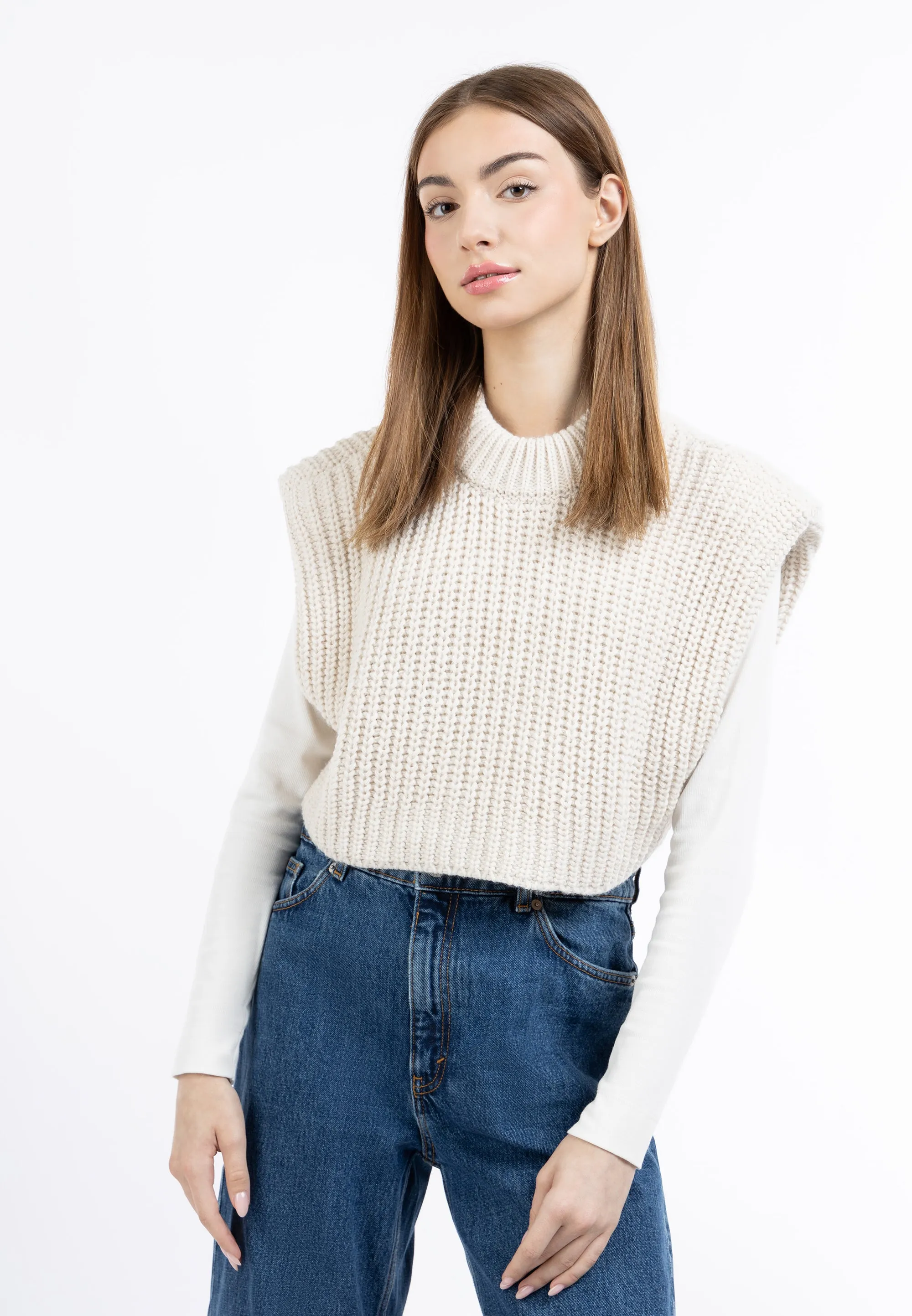 myMo Women's Sweater Vest