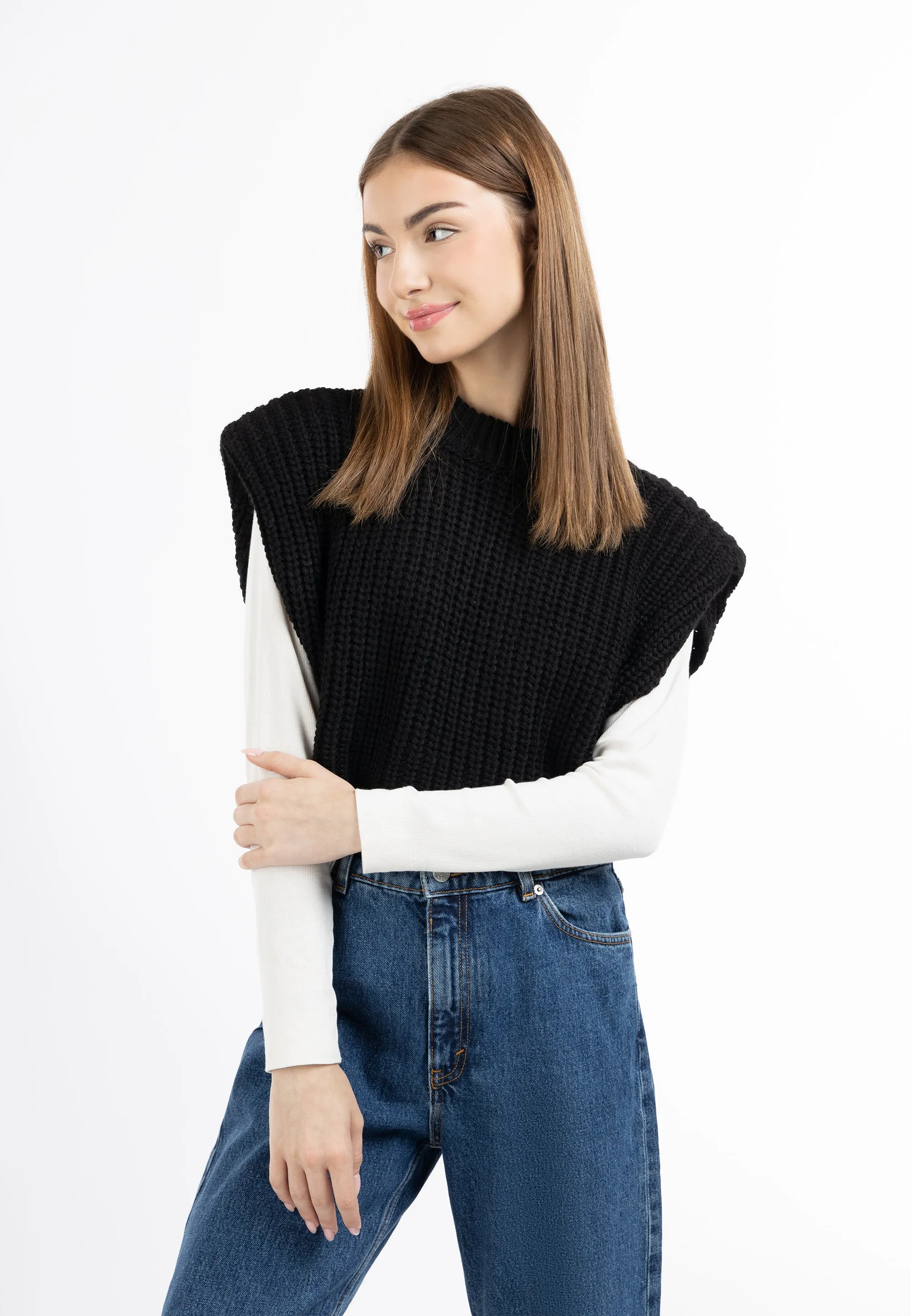 myMo Women's Sweater Vest