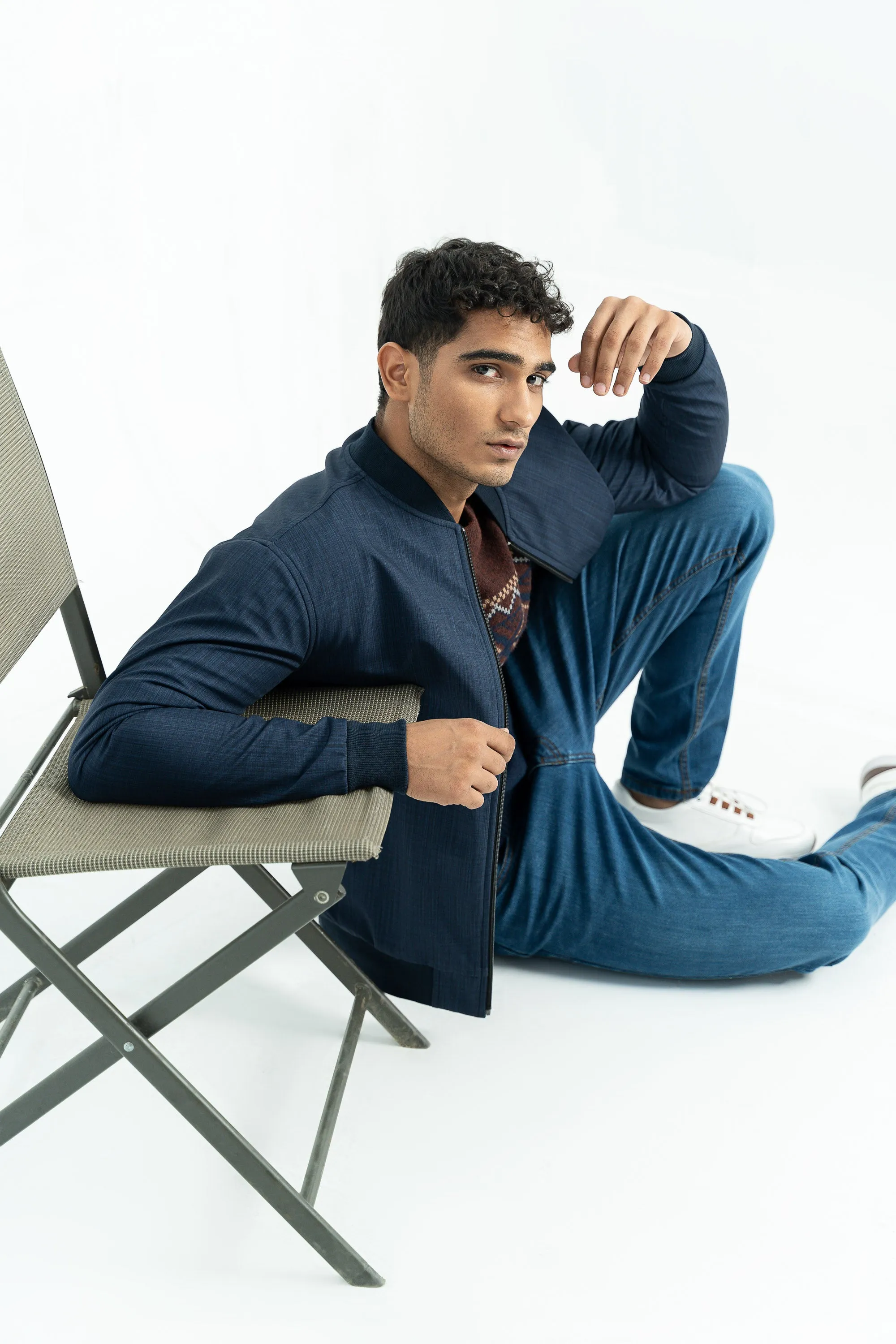 Navy Gents Jacket