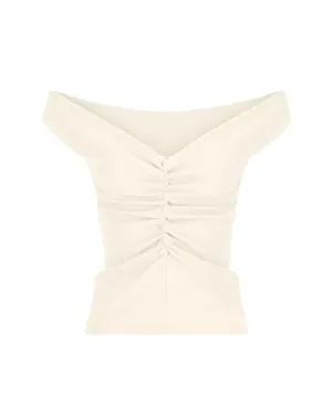Niveah Tee | Vanilla Rib