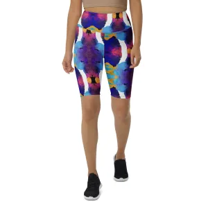 Ocean Mirage Biker Shorts