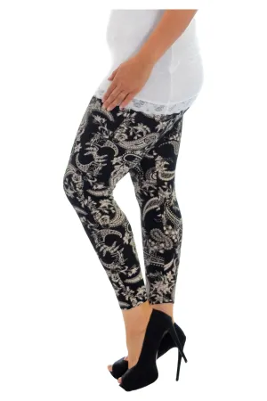 Paisley Print Leggings