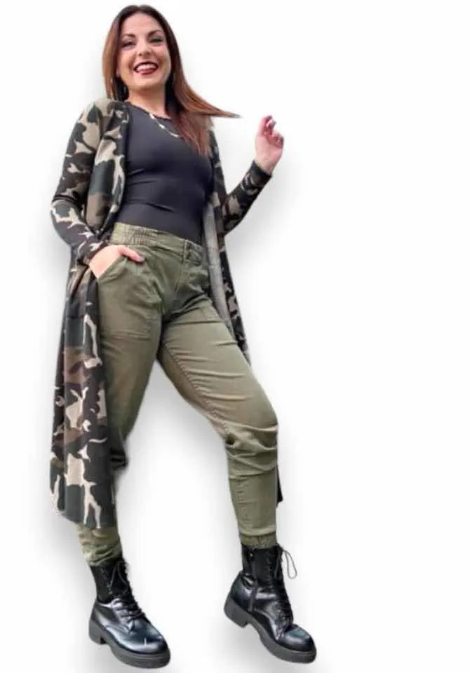 Patch Pocket Pant - Solid Olive