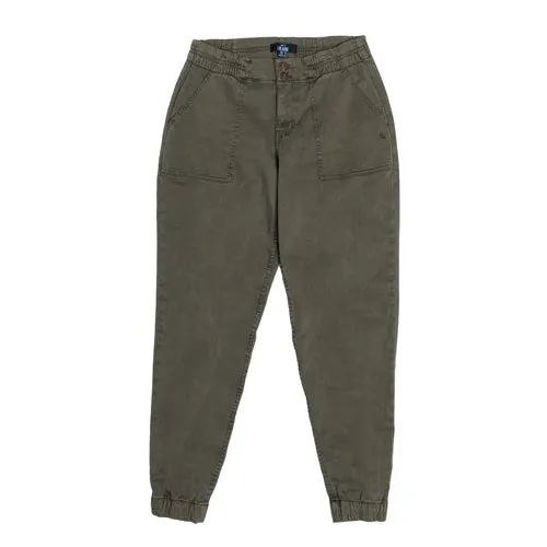 Patch Pocket Pant - Solid Olive