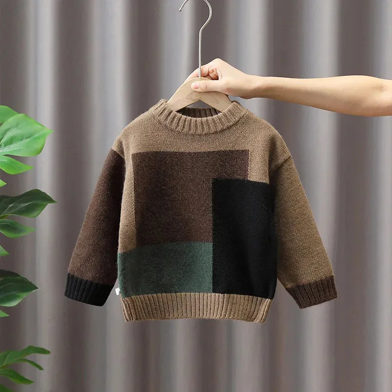 Patchwork Knit Jersey