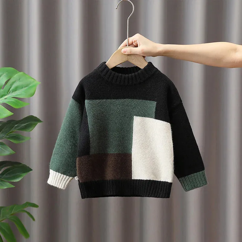 Patchwork Knit Jersey