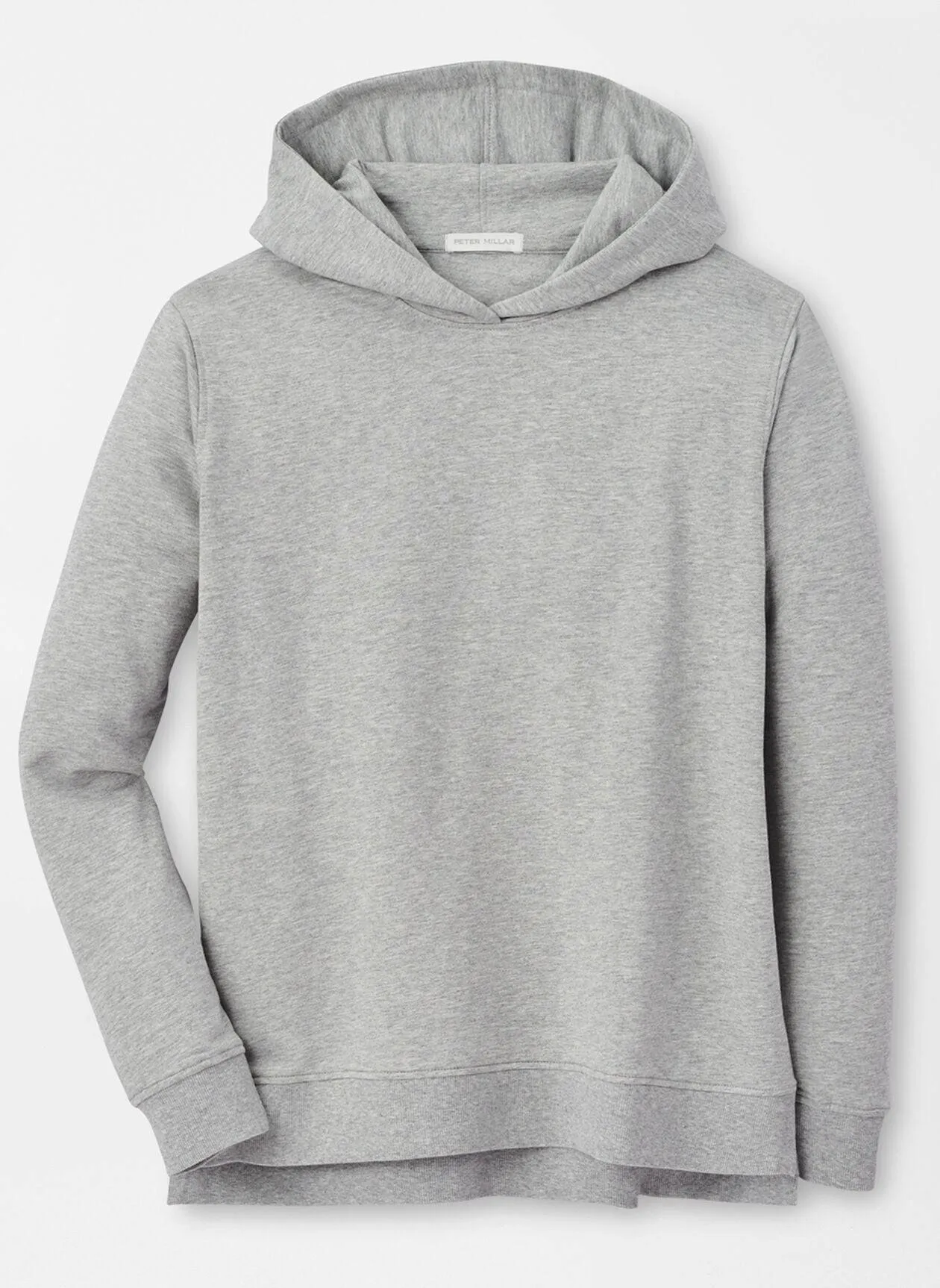 Peter Millar Womens Lava Wash Relaxed Hoodie - BRITISH GREY