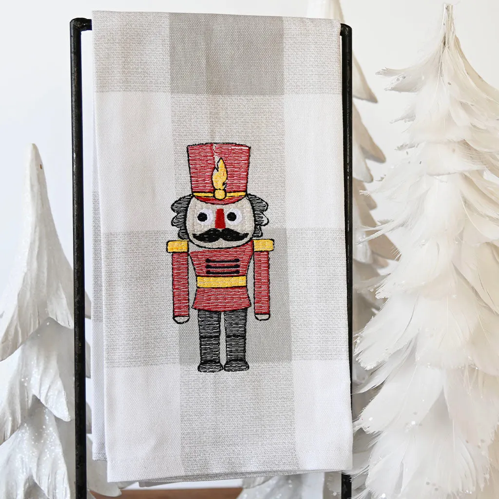 Petite Nutcracker Hand Towel