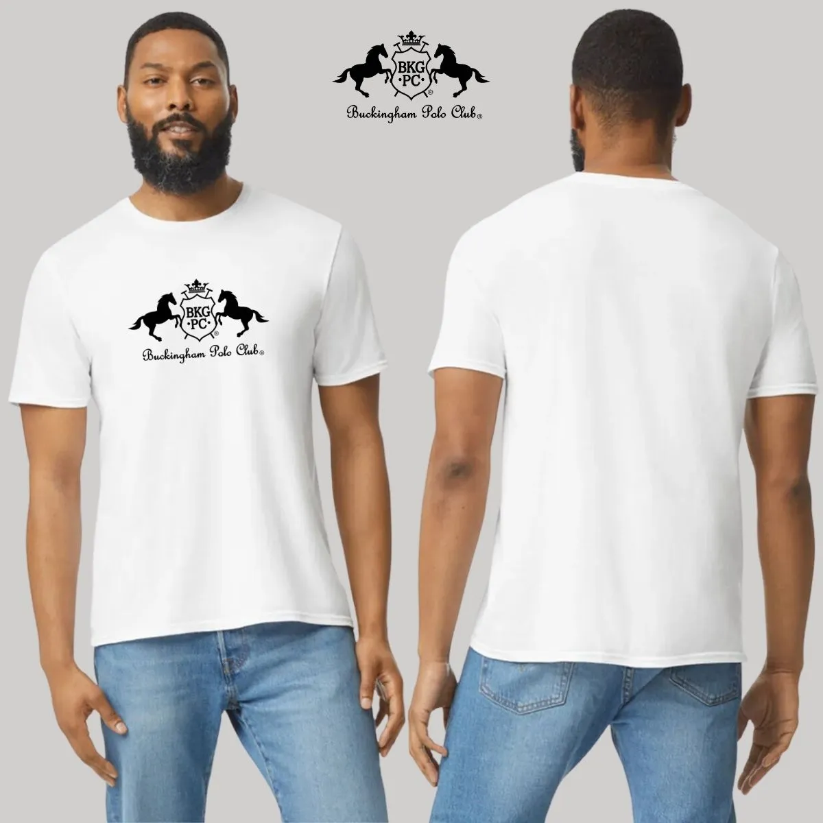 Playera Deportiva Hombre Buckingham Polo Club Logo