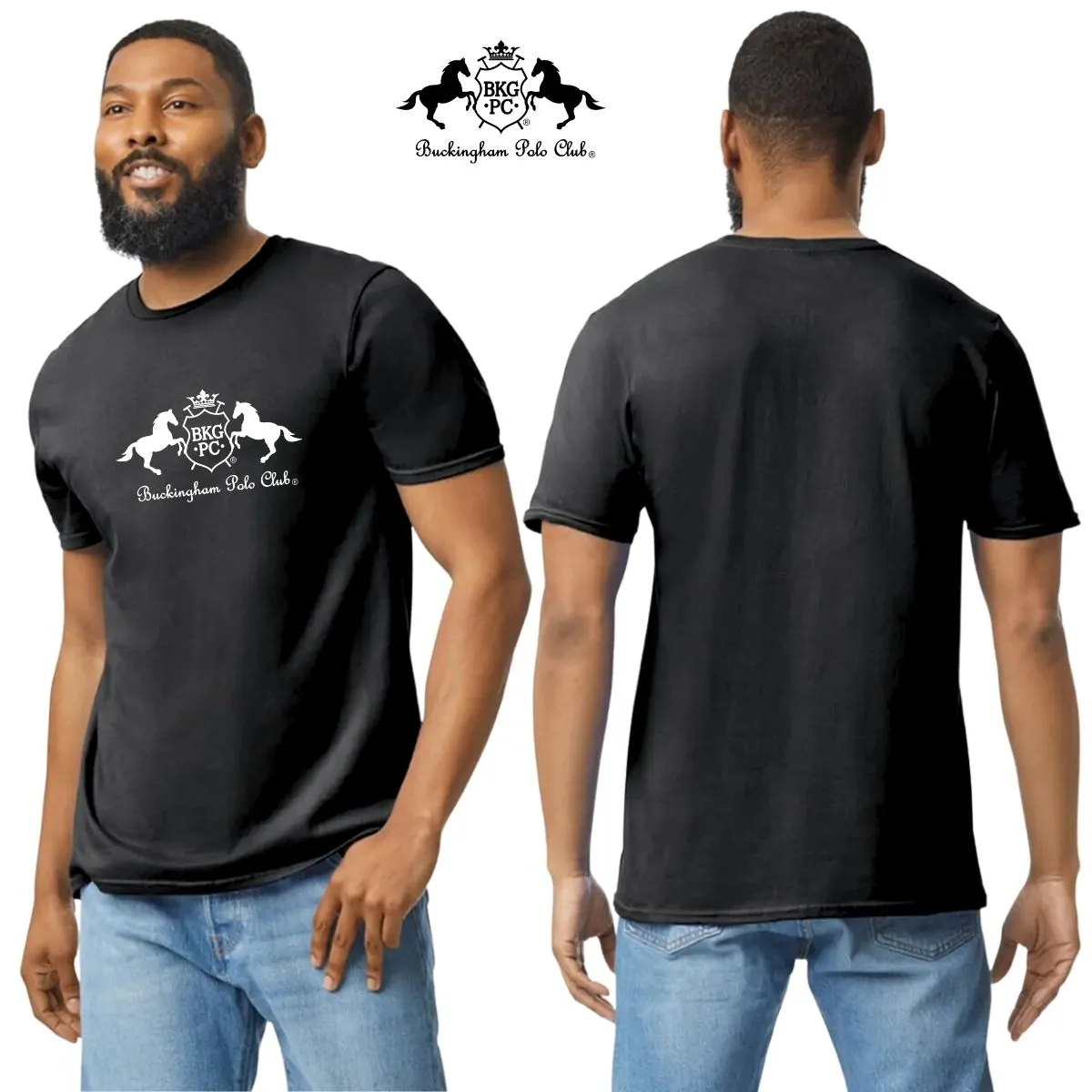 Playera Deportiva Hombre Buckingham Polo Club Logo