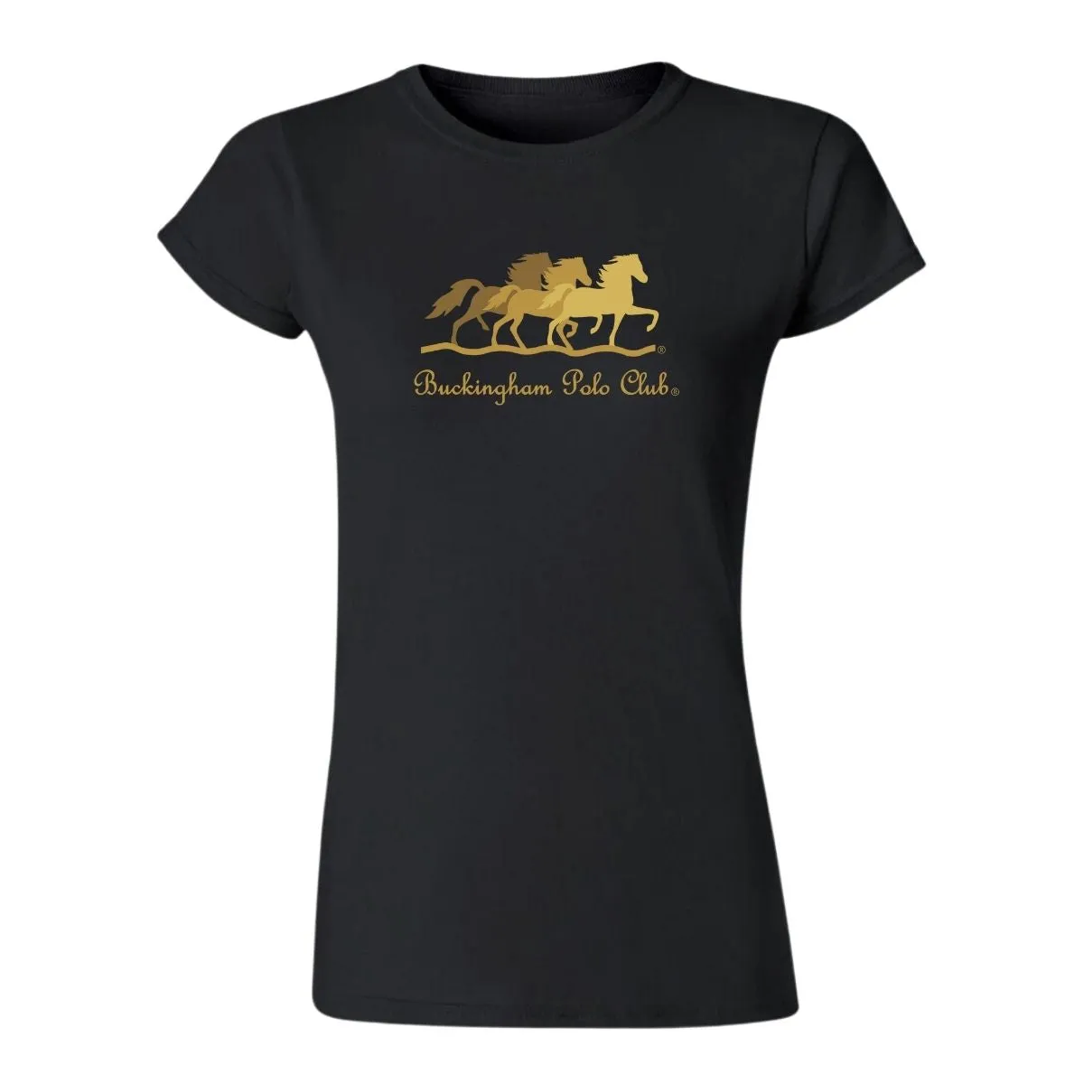 Playera Mujer Buckingham Polo Club Caballos