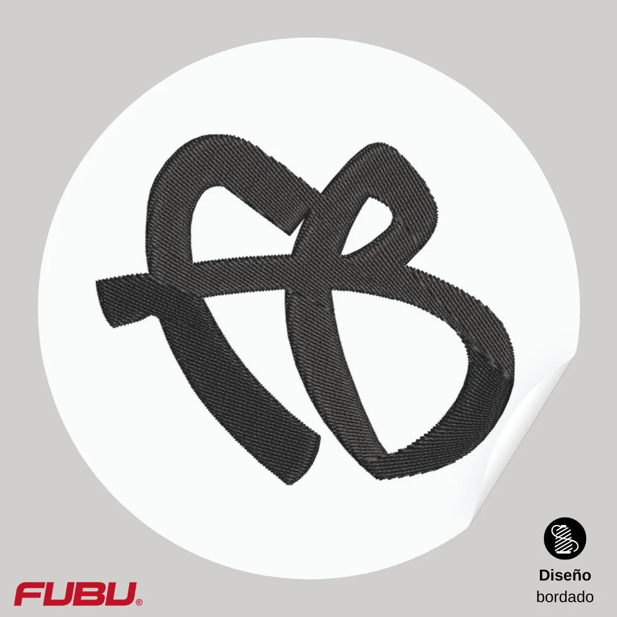 Playera Tipo Polo Piqué Mujer Fubu FB Mono Bordado