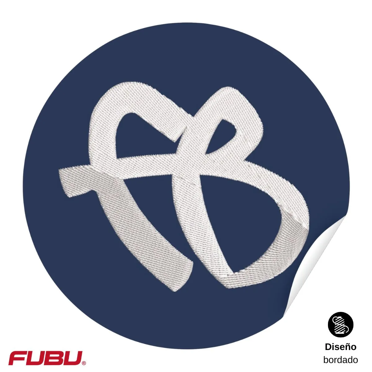 Playera Tipo Polo Piqué Mujer Fubu FB Mono Bordado