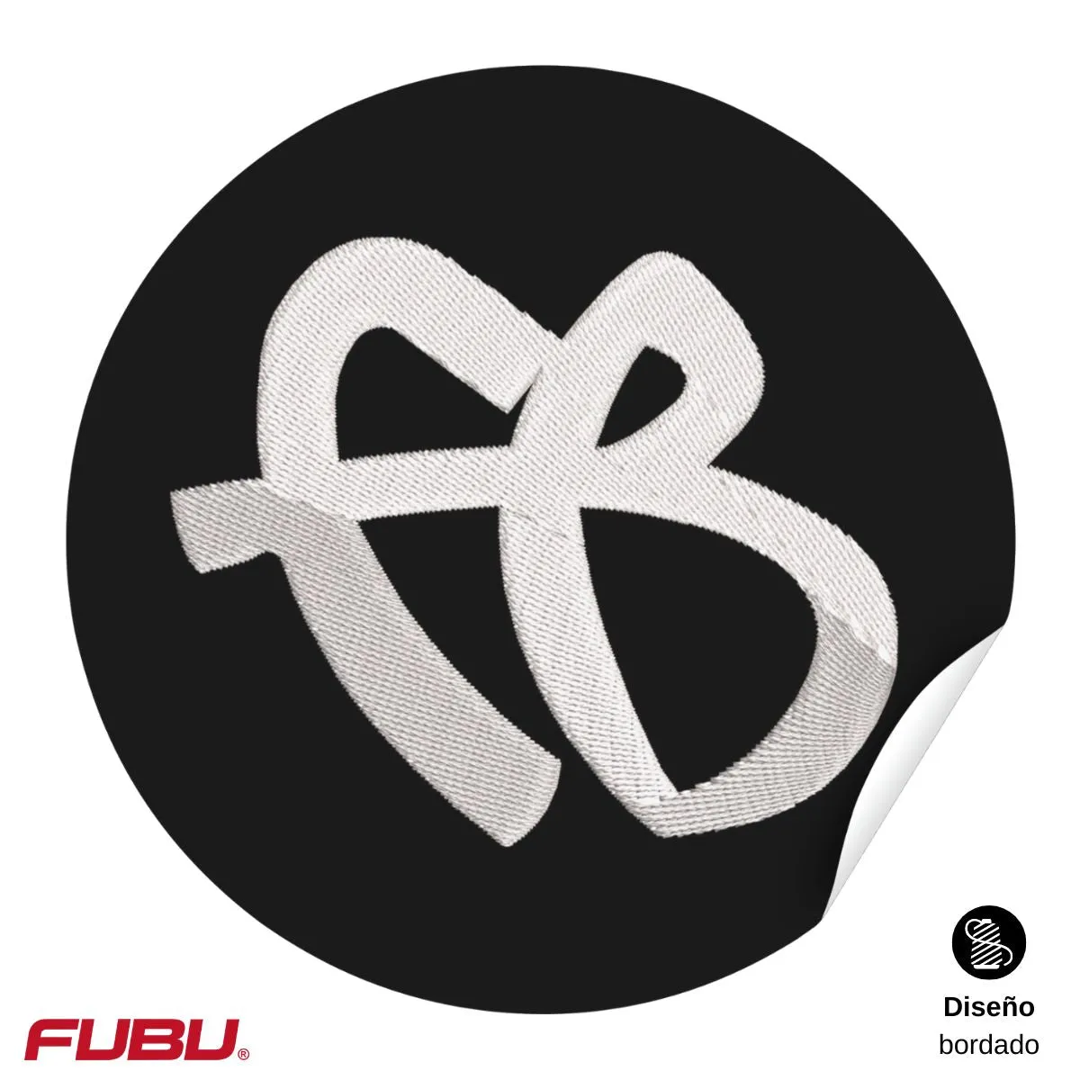 Playera Tipo Polo Piqué Mujer Fubu FB Mono Bordado