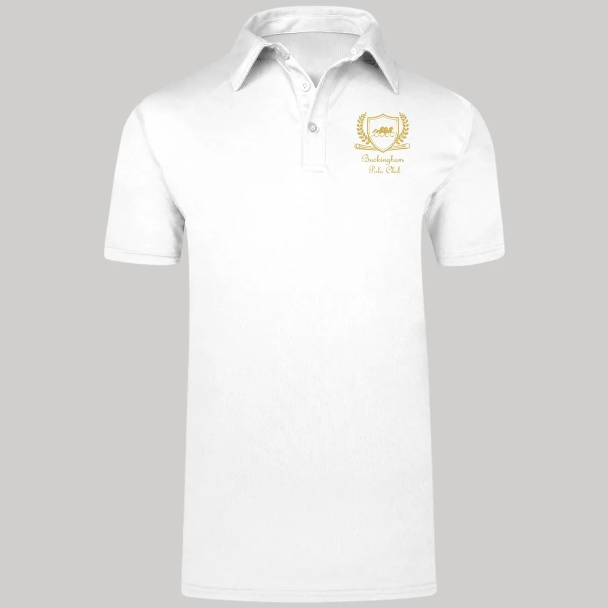 Playera Tipo Polo Transpirable Hombre Buckingham Polo Club Royal