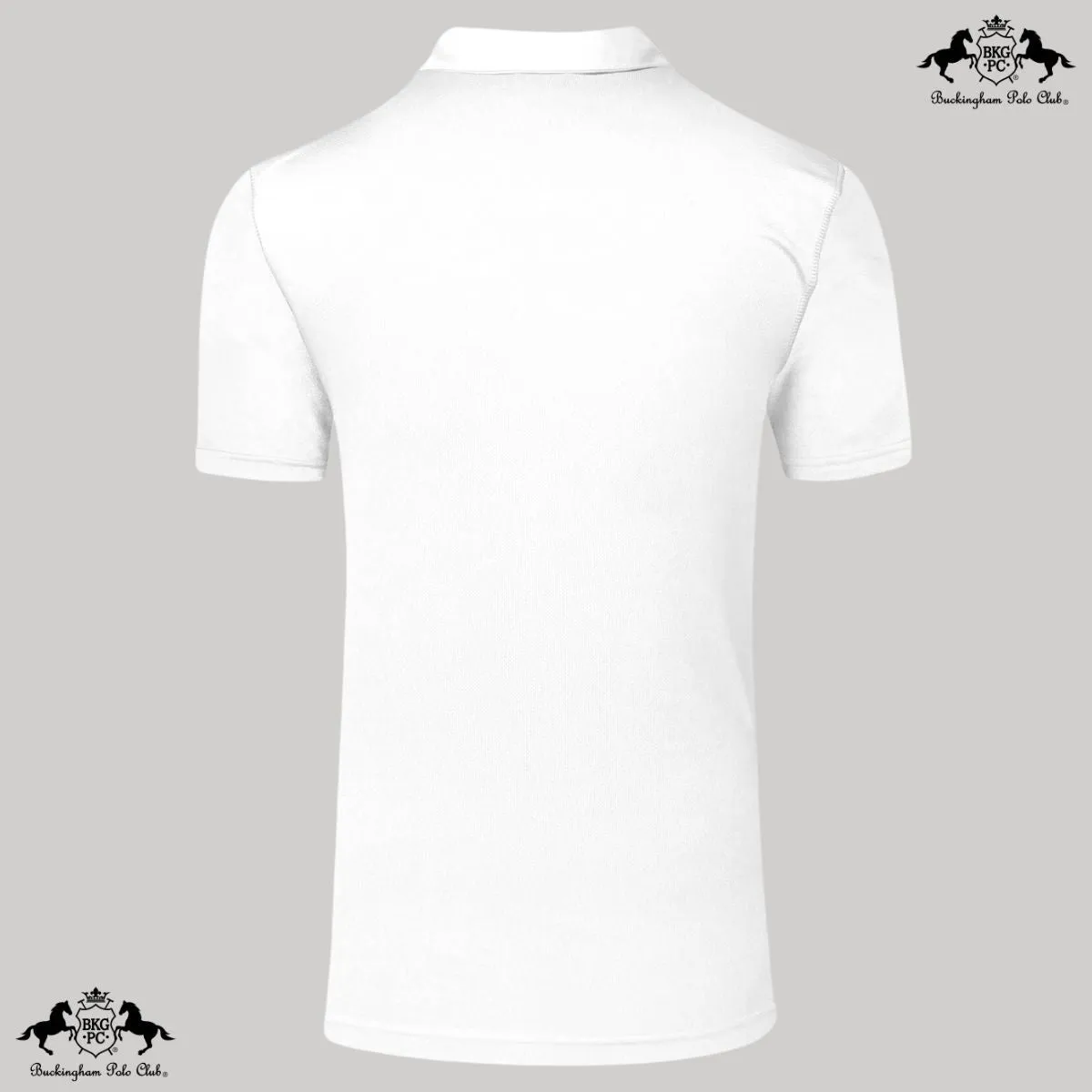 Playera Tipo Polo Transpirable Hombre Buckingham Polo Club Royal