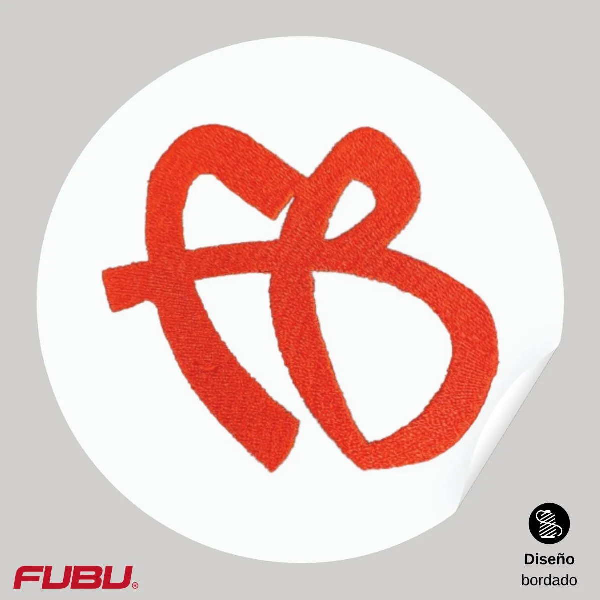Playera Tipo Polo Transpirable Hombre Fubu FB Rojo Bordado