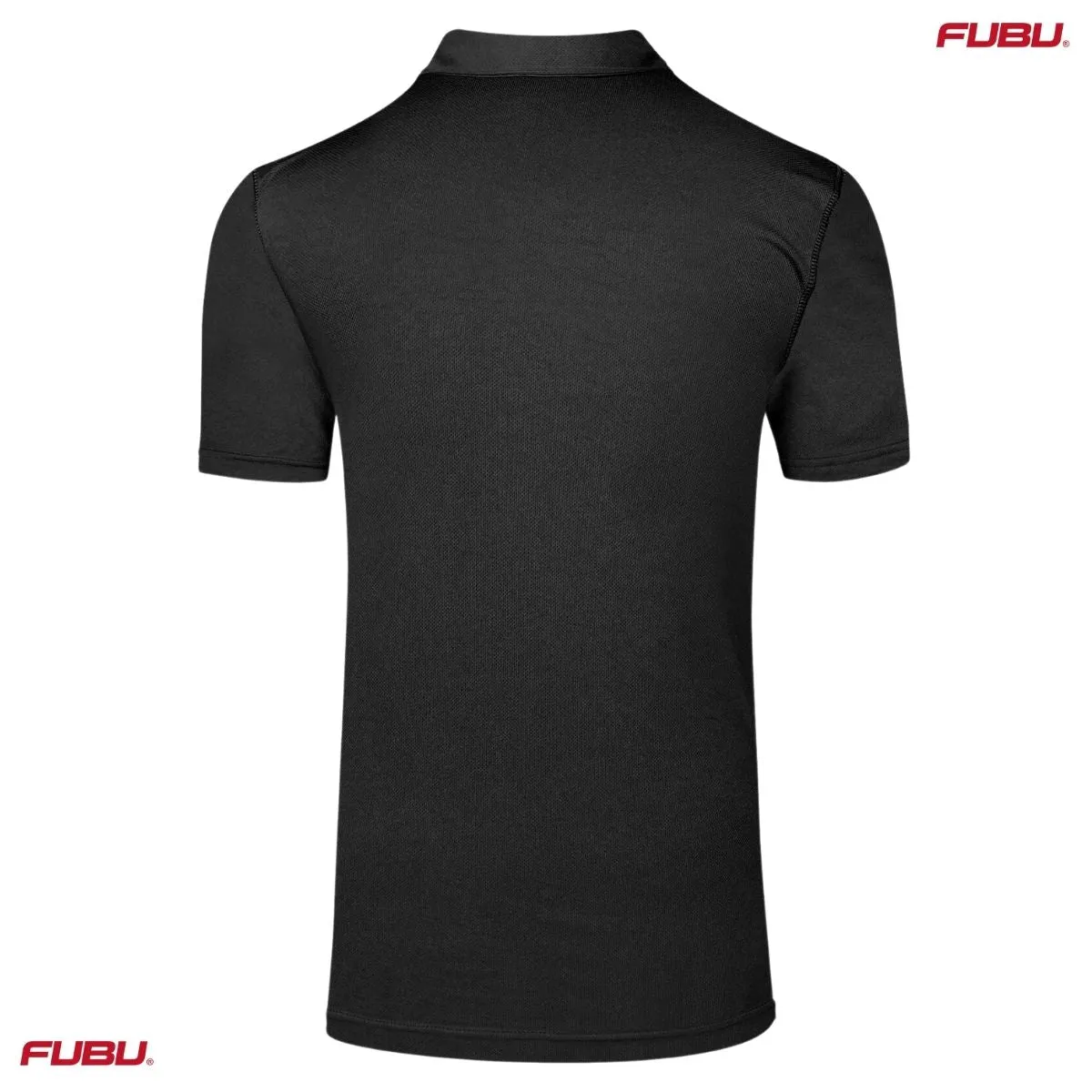 Playera Tipo Polo Transpirable Hombre Fubu FB Rojo Bordado