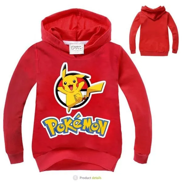 Pokemon Kids Hoodies