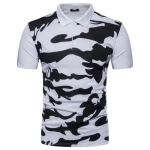 Polo homme militaire